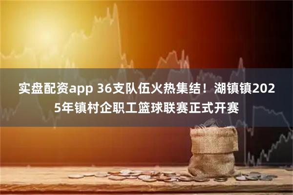 实盘配资app 36支队伍火热集结!湖镇镇2025年镇村企职工篮球联赛正式开赛